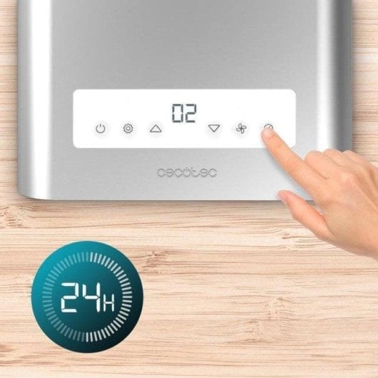 Ar condicionado portátil Cecotec ForceClima 12650 Style Heating bomba de calor 12000 BTU LED