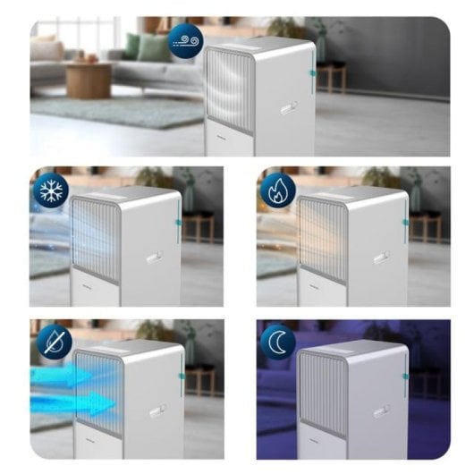 Cecotec ForceClima 12650 Style Heating Aire Acondicionado Portátil con Bomba de Calor 12000 BTU