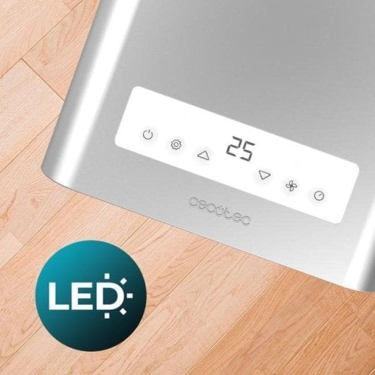 Ar Condicionado Portátil Cecotec ForceClima 12650 Style Heating 12000 BTU Bomba de Calor Controle Táctil