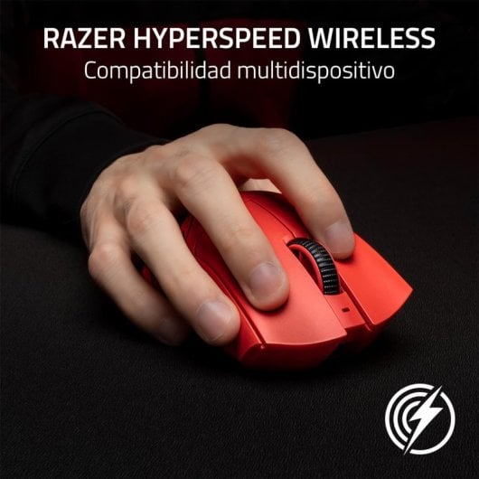 Razer DeathAdder V3 Pro Faker Edition Ratón Gaming Inalámbrico 30000 DPI Rojo