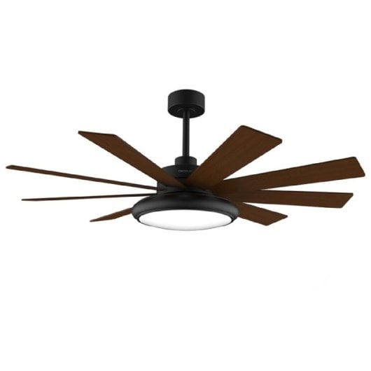 Cecotec EnergySilence Aero 7000 Light Pro Ventoinha de Teto com Luz e Comando 50W Preta