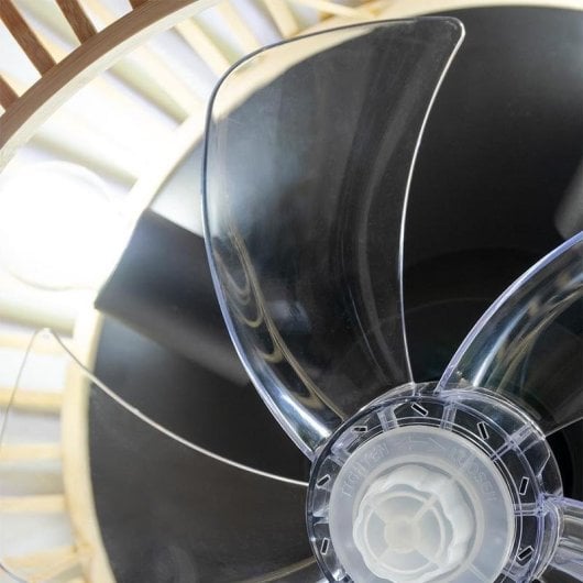 Ventilador de techo Cecotec EnergySilence Lampaero 600 DC 20W luz madera 3 velocidades