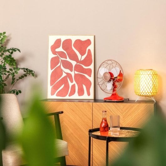 Ventilatore da tavolo Cecotec EnergySilence 1090 Retrodesk 40 W 12" 3 Velocità Rosso