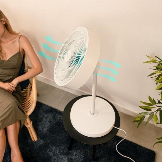 Ventilatore Cecotec EnergySilence Fanlamp LED 36W DC 9 Velocità Bianco