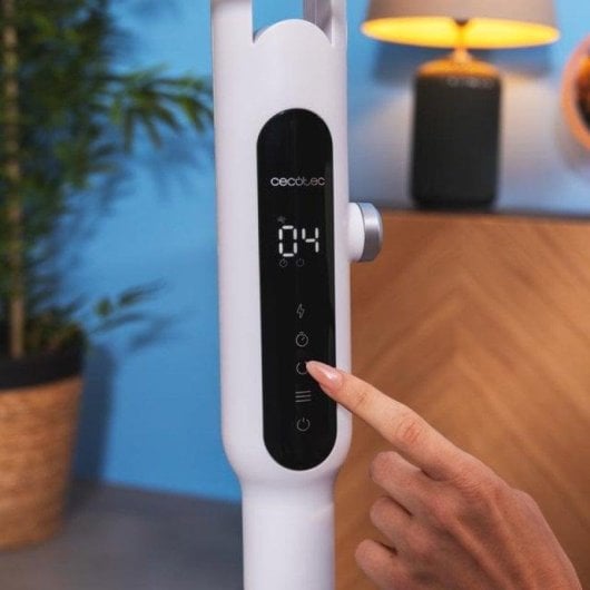 Cecotec EnergySilence 1600 Moskito Ventilador de Pie con Mando a Distancia 65W Blanco