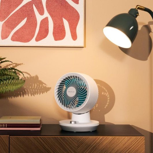 Tischventilator Cecotec EnergySilence 800 Cyclone Desk 8" 40W Weiß 3 Geschwindigkeiten