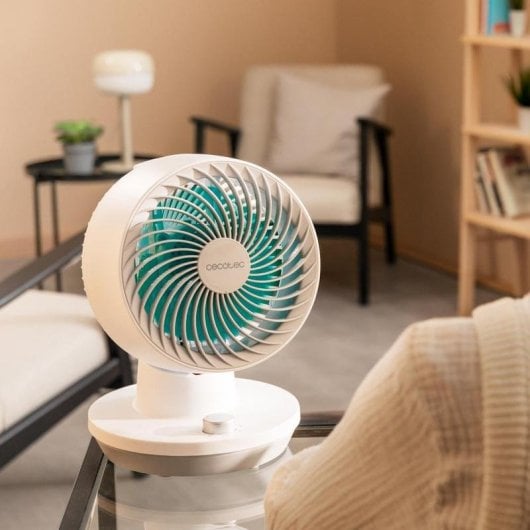 Tischventilator Cecotec EnergySilence 800 Cyclone Desk 8" 40W Weiß 3 Geschwindigkeiten