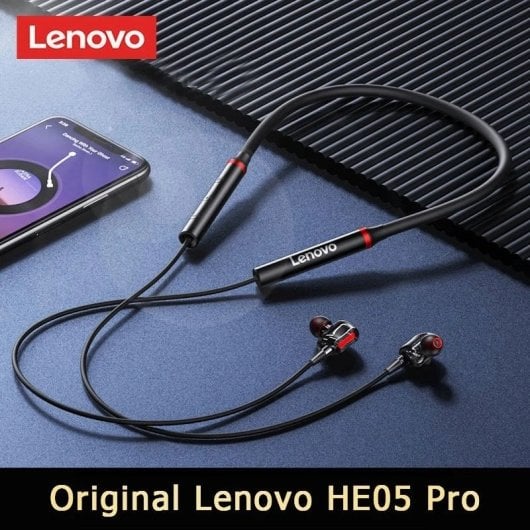 Lenovo HE05 Pro Wireless Auriculares Deportivos Bluetooth Blanco