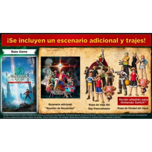 ONE PIECE ODYSSEY Edizione Deluxe Nintendo Switch