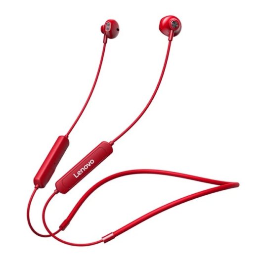 Lenovo SH1 Wireless Auriculares Deportivos Bluetooth Rojos