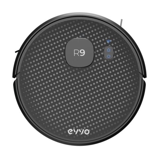 Evvo R9 Láser Robot Aspirador 4 en 1 Con Base de Autovaciado WiFi 3000Pa Negro
