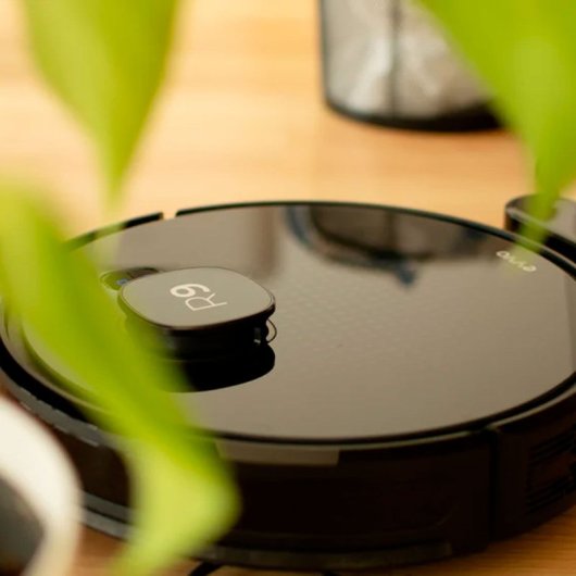Evvo R9 Láser Robot Aspirador 4 en 1 Con Base de Autovaciado WiFi 3000Pa Negro