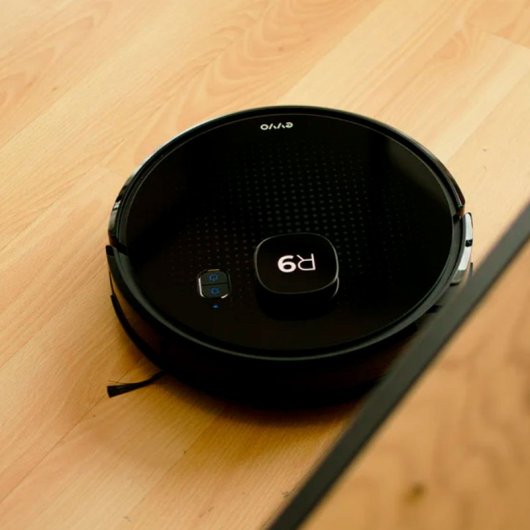 Evvo R9 Láser Robot Aspirador 4 en 1 Con Base de Autovaciado WiFi 3000Pa Negro