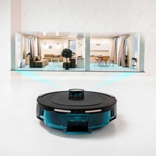 Robot Aspirador y Fregasuelos Cecotec Conga 8290 Immortal Ultra Power X-Treme Navegación Láser 7.000 Pa