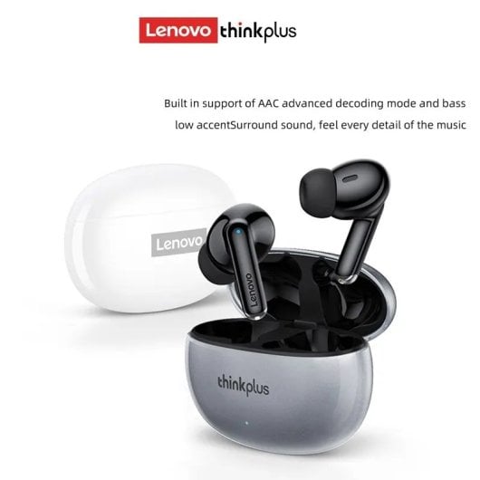 Lenovo XT88 TWS Auriculares Inalámbricos Bluetooth Negros