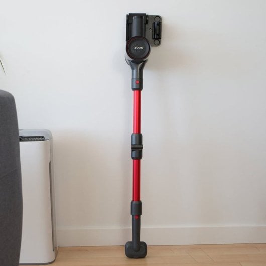 Evvo Ai25 Scopa e Aspirapolvere portatile 2 in 1 200W Rosso