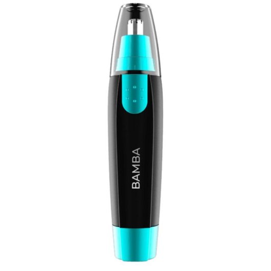 Aparador Facial Cecotec Bamba PrecisionCare NoseTrim Sem Fios Compacto Preto Azul