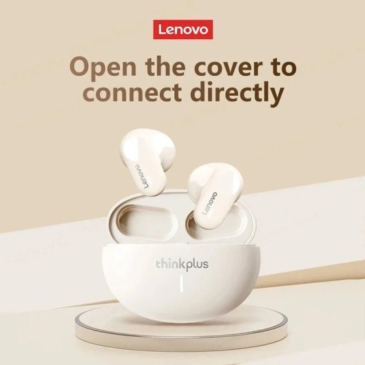 Lenovo LP19 TWS Auriculares Inalámbricos Bluetooth Blancos