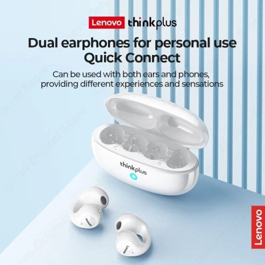 Lenovo XT83 II TWS Auriculares Deportivos Bluetooth Blancos