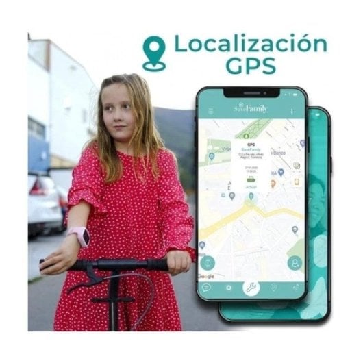 SaveFamily Iconic Plus 4G Bluetooth GPS WiFi 1.4" IPS Blu Unisex IP67 SOS Bambini