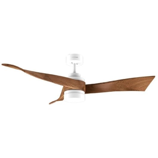 Cecotec EnergySilence Aero 5280 Darkwood Ventilador de Techo con Luz 52" 40W Madera