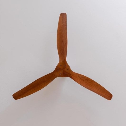 Ventilatore da soffitto Cecotec EnergySilence Aero 5500 Aqua Whitedarkwood 40W Wi-Fi IP44