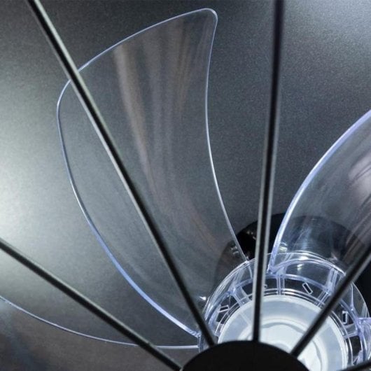 Ventilador Cecotec EnergySilence LampAero 600 Iron Design 60cm 20W DC Luz LED Negro