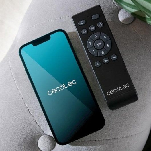 Deckenventilator Cecotec Energysilence Aero 5500 Aqua Goldblack Connected Wi-Fi 40W 52" IP44