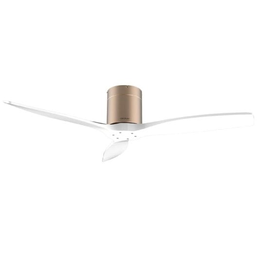 Ventilateur de Plafond Connecté Cecotec Energysilence Aero 5500 Aqua Goldwhite 40W Blanc