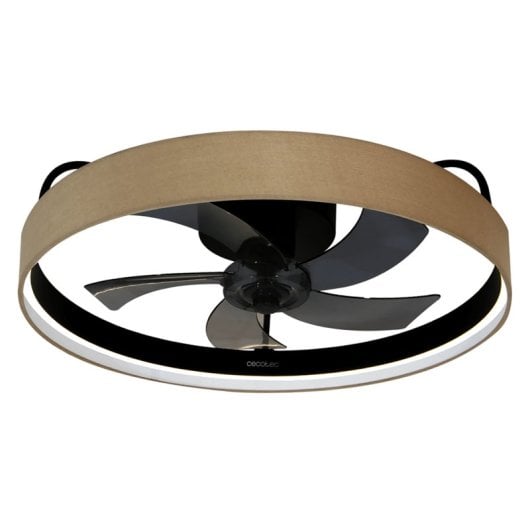 Ventilateur de plafond Cecotec EnergySilence Lampaero 650 LED 20W 132cm Beige