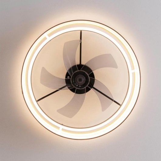 Ventilateur de plafond Cecotec EnergySilence Lampaero 650 LED 20W 132cm Beige