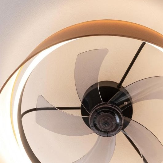 Ventilateur de plafond Cecotec EnergySilence Lampaero 650 LED 20W 132cm Beige