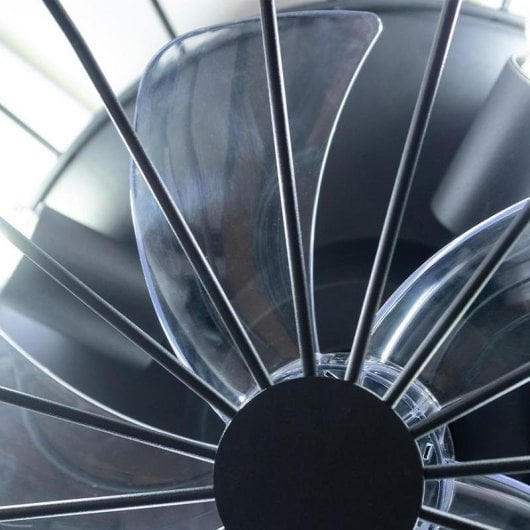 Ventilador de Techo Cecotec EnergySilence Lampaero 650 Iron Design 20W Luz LED Control Remoto