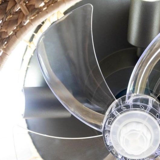 Ventilador de techo Cecotec EnergySilence Lampaero 650 DC LED 20W 3 velocidades mimbre