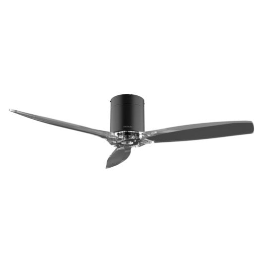 Ventilatore da soffitto Cecotec Energysilence Aero 5285 Blacktransparent Wi-Fi 40W 52" IP44