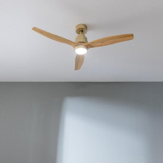 Deckenventilator Cecotec EnergySilence Aero 5295 Goldwhite 132 cm LED 6 Geschwindigkeiten