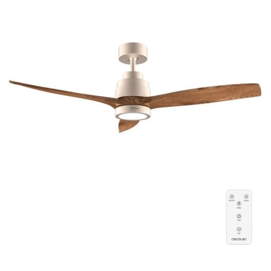 Ventilador de techo Cecotec EnergySilence Aero 5295 Goldblack DC 35W LED 132 cm