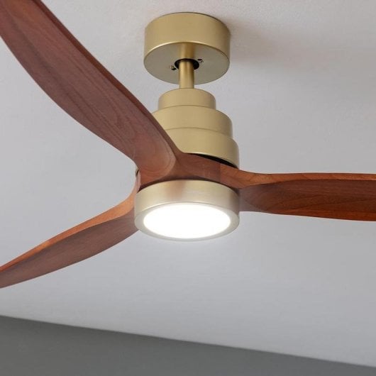 Ventilador de techo Cecotec EnergySilence Aero 5295 Goldblack DC 35W LED 132 cm