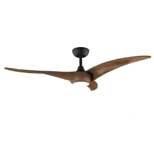 Cecotec EnergySilence Aero 5295 Darkwood Ventilador de Techo con Luz LED y Mando a Distancia 40W