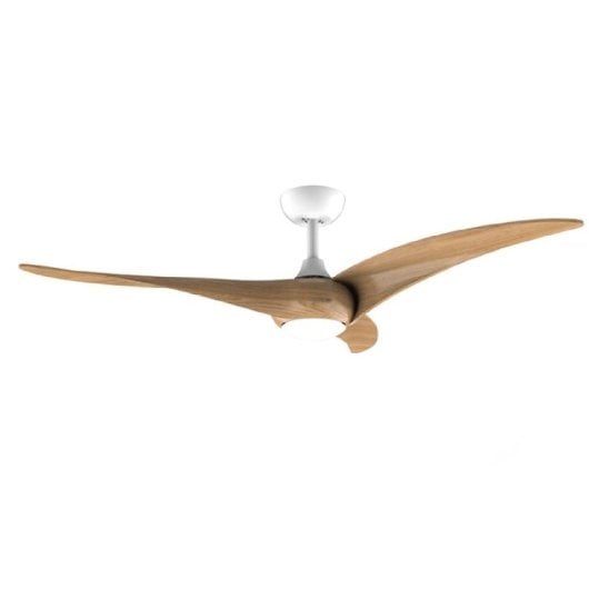 Cecotec EnergySilence Aero 5295 Whitewood Deckenventilator mit LED-Licht und Fernbedienung 40W