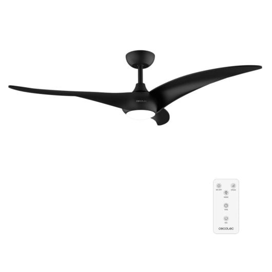 Deckenventilator Cecotec EnergySilence Aero 5295 Black 40W LED 54" DC-Motor Fernbedienung