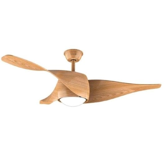 Ventilador de Teto Cecotec EnergySilence Aero 5290 Whitewood 52" LED DC 40W 6 Velocidades