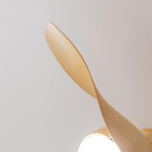 Ventilador de Teto Cecotec EnergySilence Aero 5290 Whitewood 52" LED DC 40W 6 Velocidades