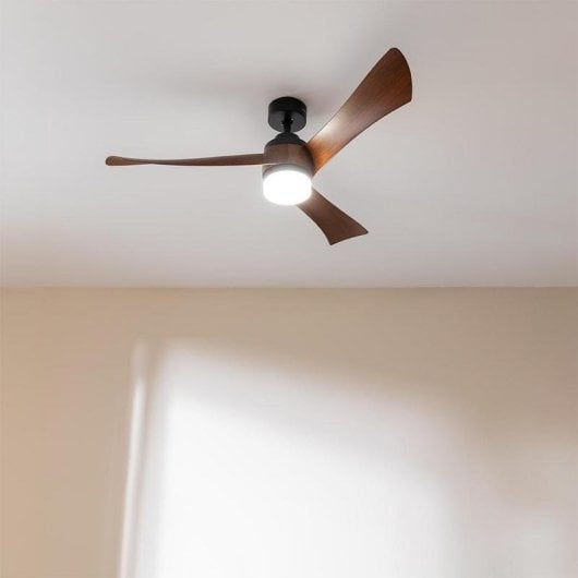 Ventoinha de Teto Cecotec EnergySilence Aero 5285 Darkwood 40W LED 132cm DC