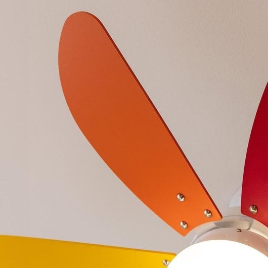 Ventilatore da soffitto Cecotec Energysilence Aero 360 Colorfull 50W 36" lampada reversibile