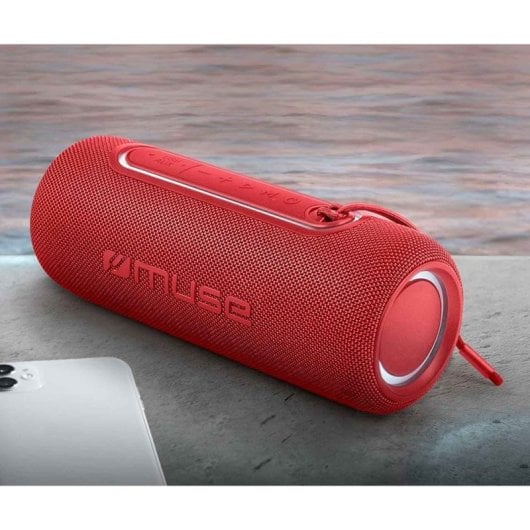 Altoparlante Bluetooth portatile Muse M-780 BTR 20W Rosso