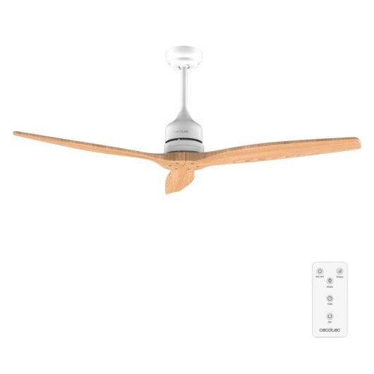Ventilatore da soffitto Cecotec Energysilence Aero 5270 40W LED 132cm Whitewood