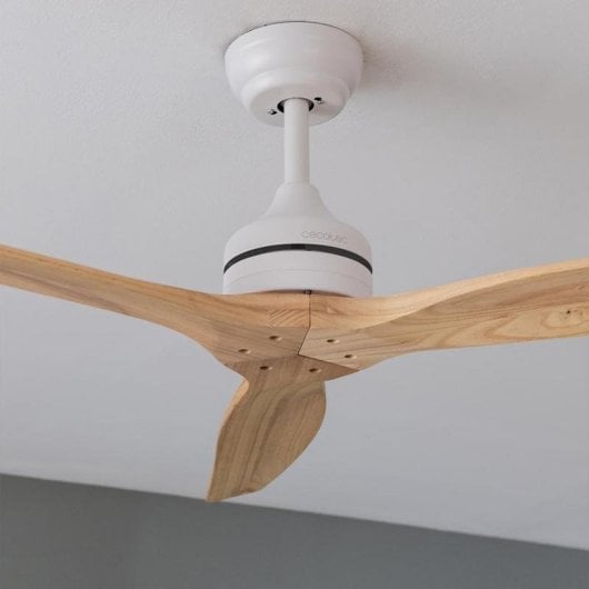 Ventilatore da soffitto Cecotec Energysilence Aero 5270 40W LED 132cm Whitewood