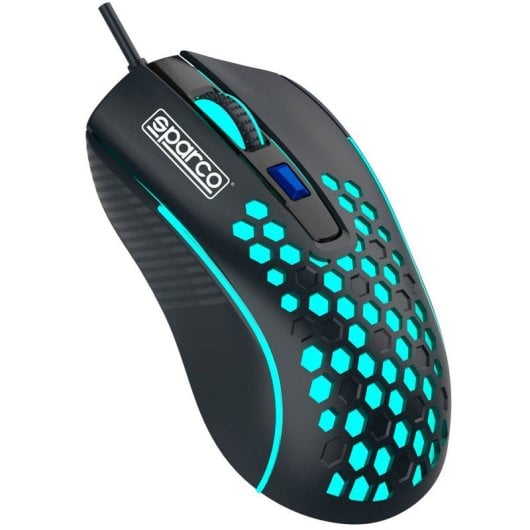 Sparco Wired Ratón Gaming 3600 DPI Negro