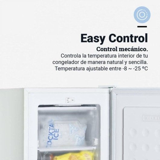 Congelador Universal Blue Glace 7015W 73L Porta Reversível Branco